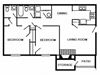 Two Bed/1.5 bath